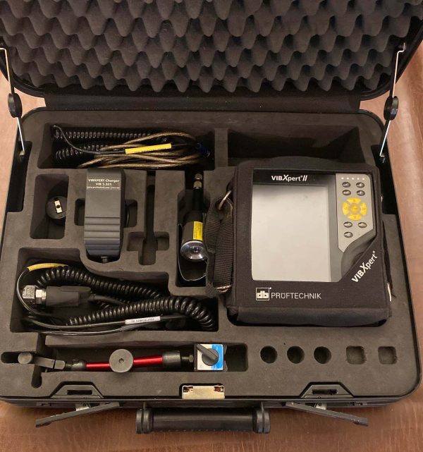 Pruftechnik VibXpert II Vibration Analyzer Data Collector With Accessories